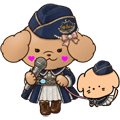 ゅん。𝄑𝄑🐶𝄑𝄑