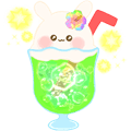 お仕事中の🍓緑茶葉（みちゃぱ）。🌙＠1017🌈🌈