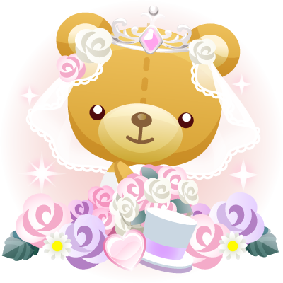 ウエディング風クマ