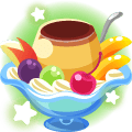 プリンアラモード