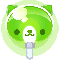 ネコペンライト(グリーン)(アニメ)