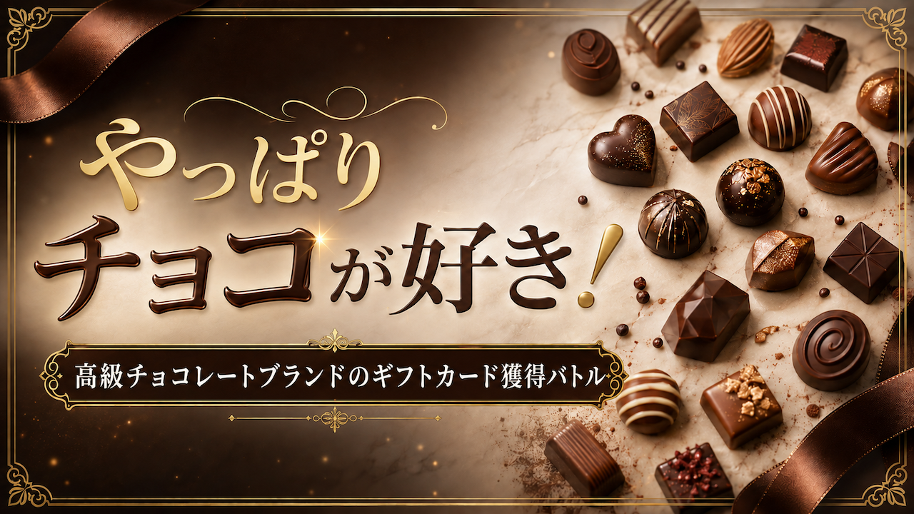 やっぱりチョコが好き！―高級チョコレートブランドのギフトカード獲得バトル― Vol.6