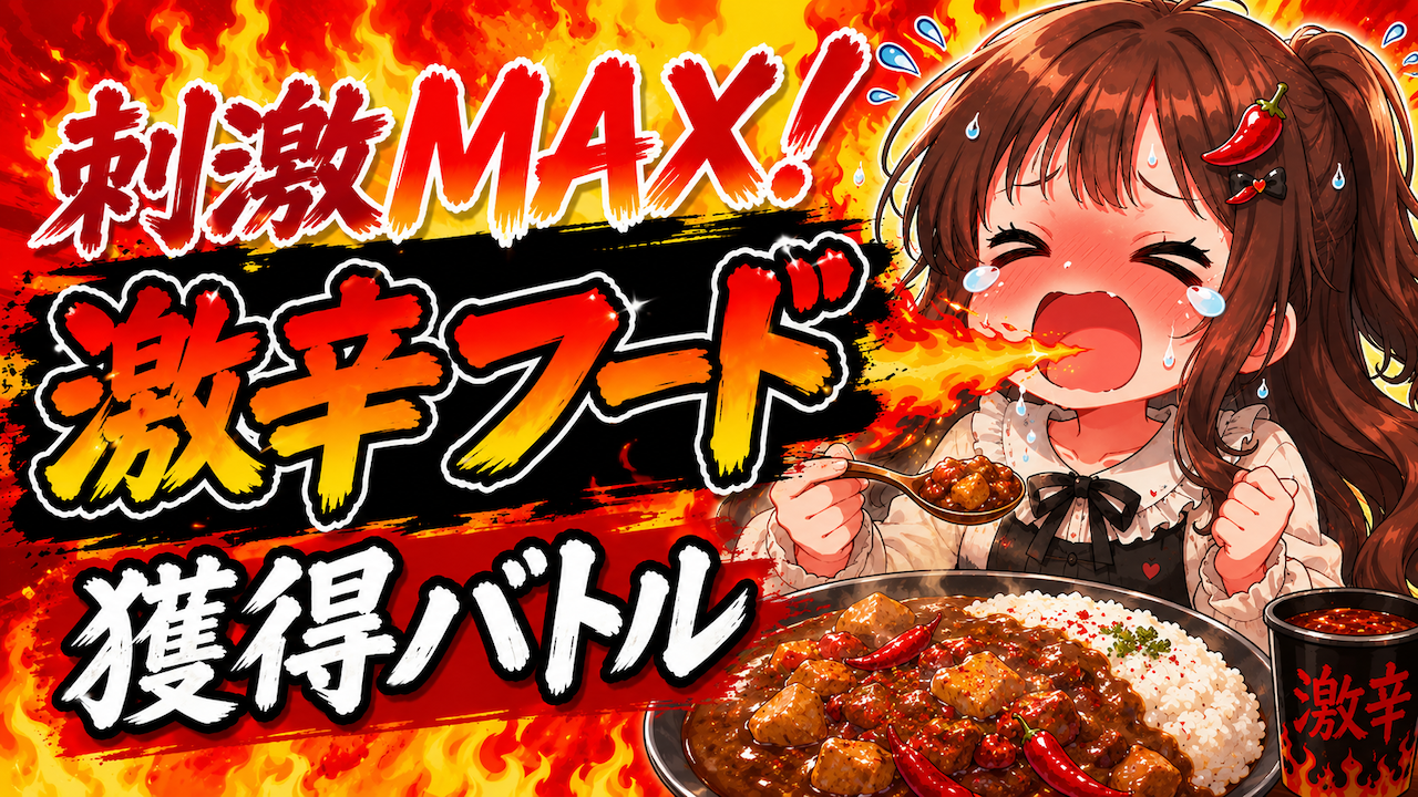 刺激MAX！激辛フード獲得バトル