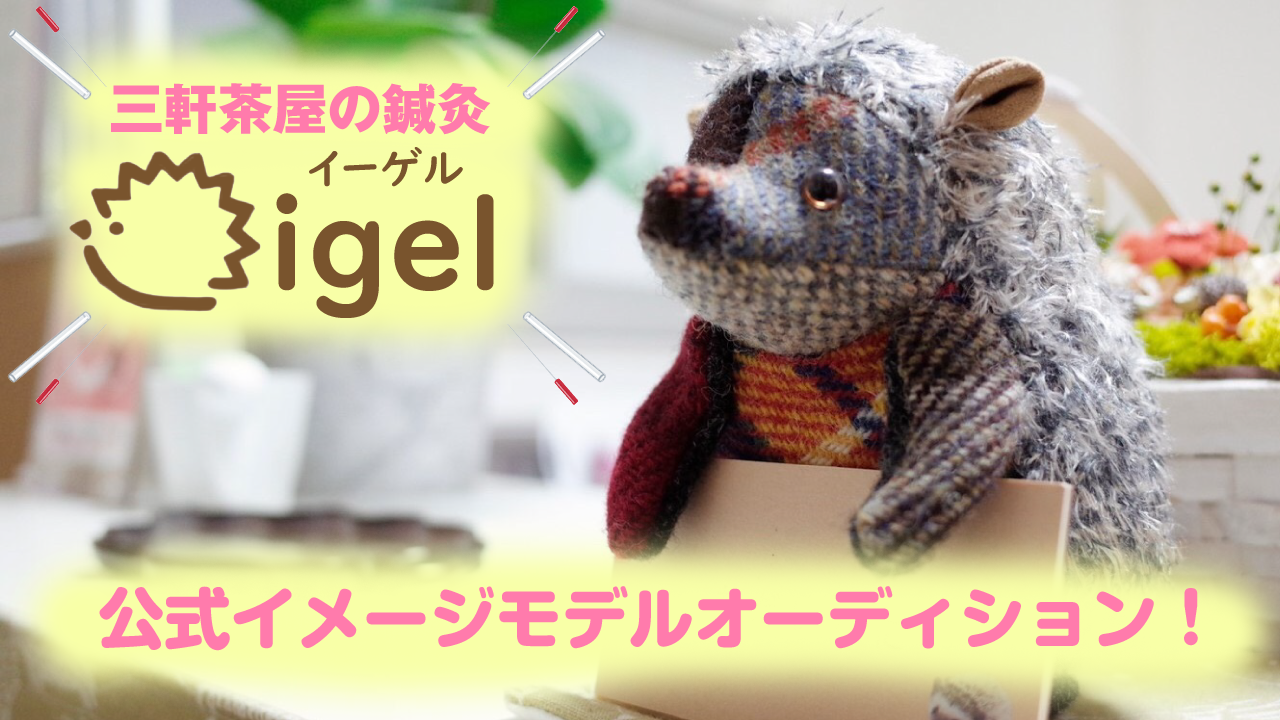 三軒茶屋はり灸イーゲル公式イメージモデルオーディション