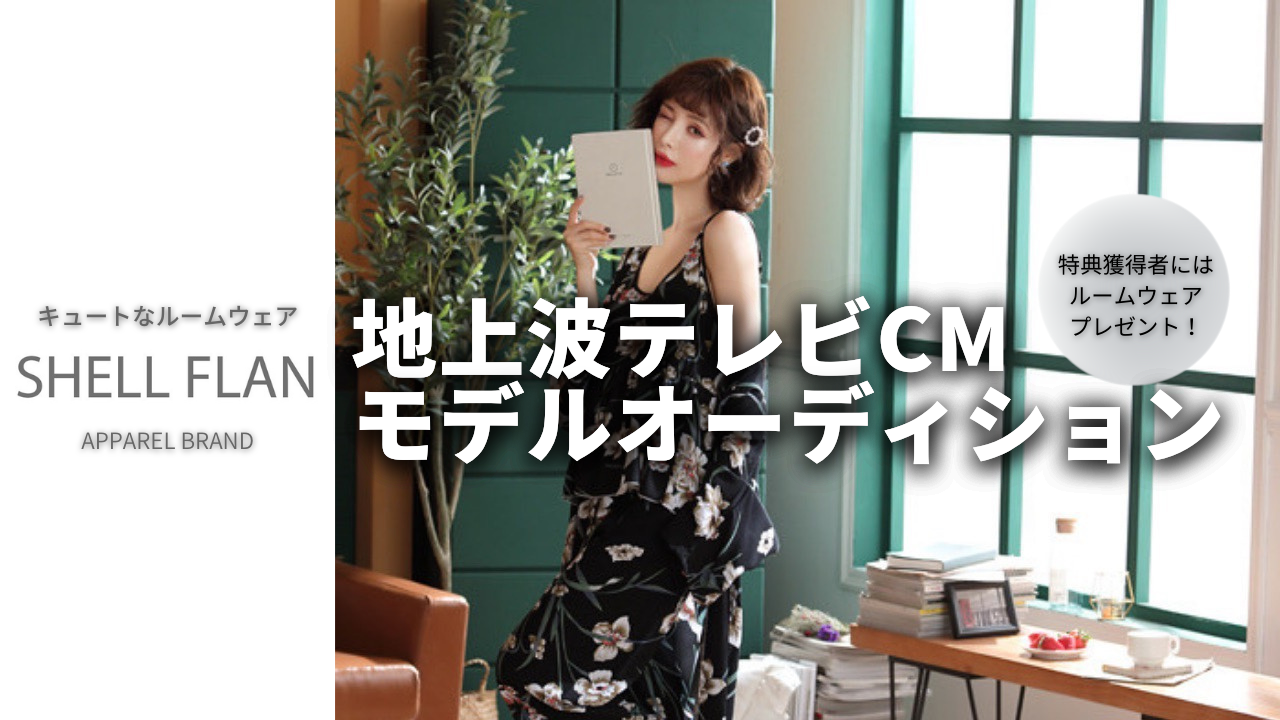 「SHELL FLAN」地上波テレビCMモデルオーディション