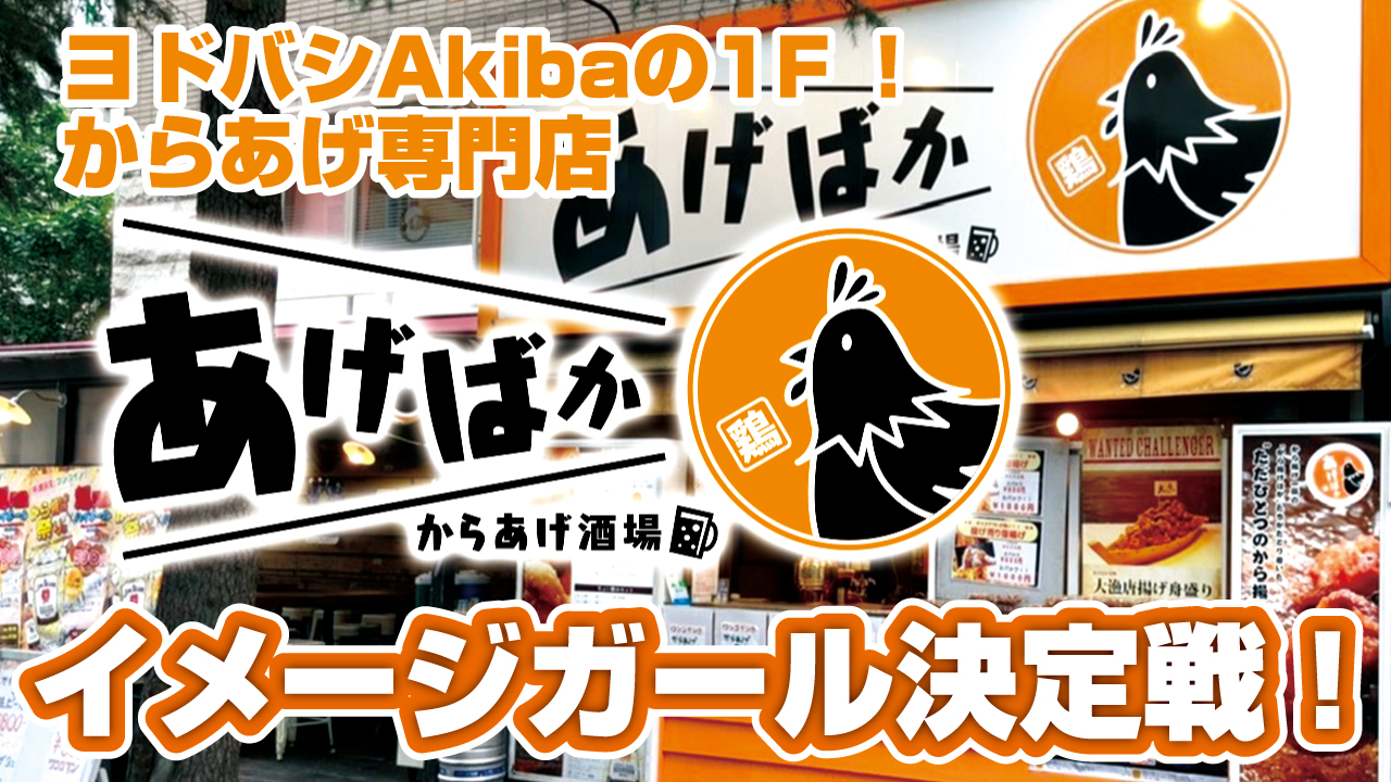 東京・秋葉原『からあげ酒場 あげばか』2代目イメージガール決定戦！