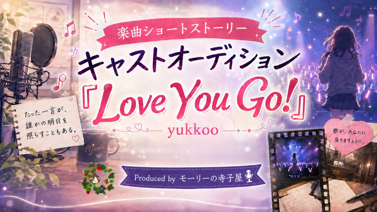 楽曲ショートストーリーキャストオーディション『Love You Go!』