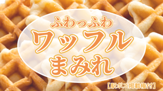 【駅広告掲載権付】ワッフルまみれ生活！