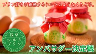 まるでシルクのようなくちどけ。『浅草シルクプリン』アンバサダー決定戦