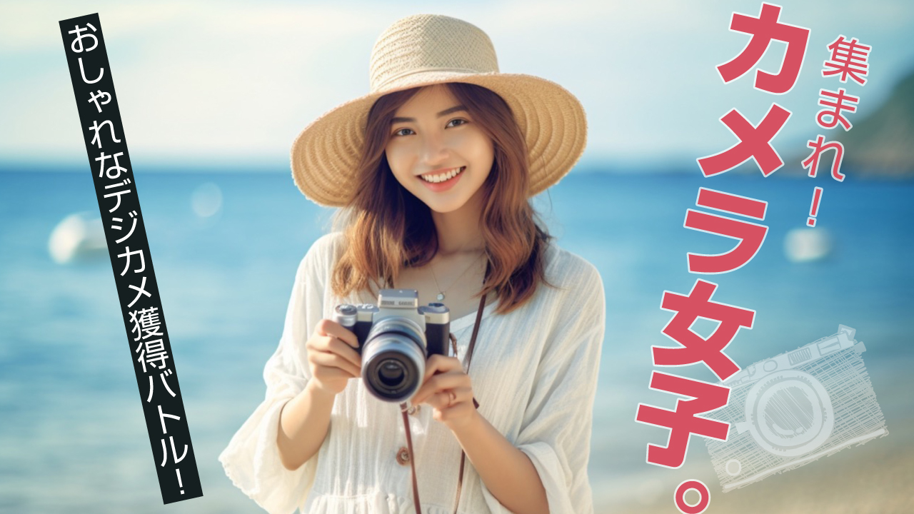 集まれ!カメラ女子。―おしゃれなデジカメ獲得バトル!―