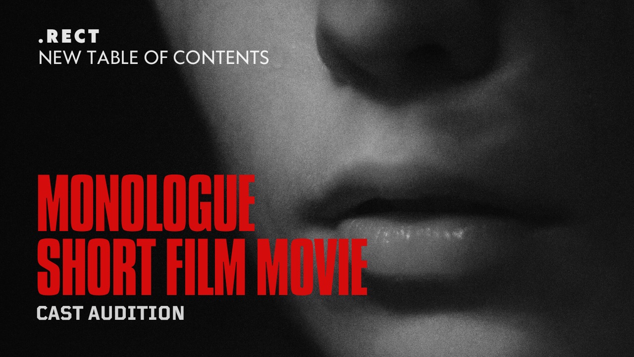 『.RECT』超短編モノローグ映画出演権獲得イベント