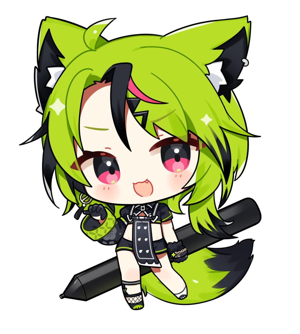 jc 二次 無修正 イラストレーター『柏瀬かるね』が可愛いLive2D用デフォルメイラストを描き下ろします!|SHOWROOM(ショールーム)